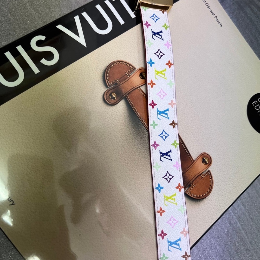 Louis Vuitton Multicolor REVERSIBLE Belt Size 90/36 - Picture 9 of 11